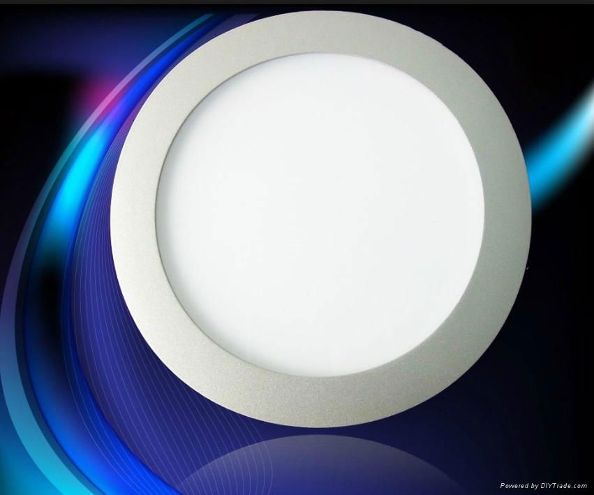 LED Panel DIA180 7W warm white round DALI dimmable with emergency