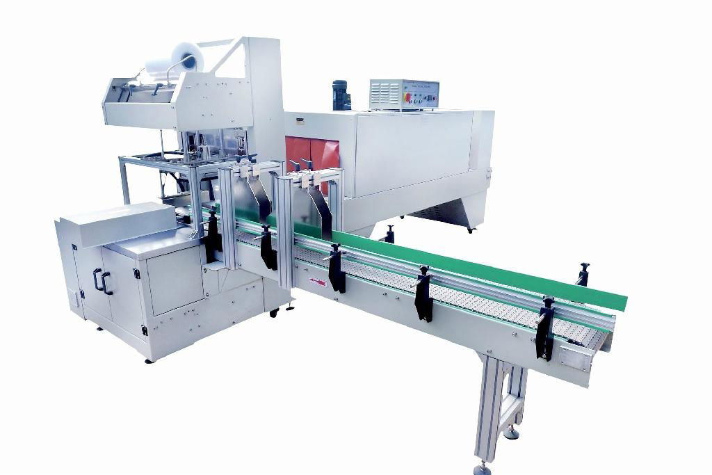 Fully-auto Sealing & shrink packing machine 2