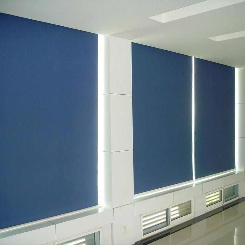 YUMA transparent and blackout roller blind fabrics 2