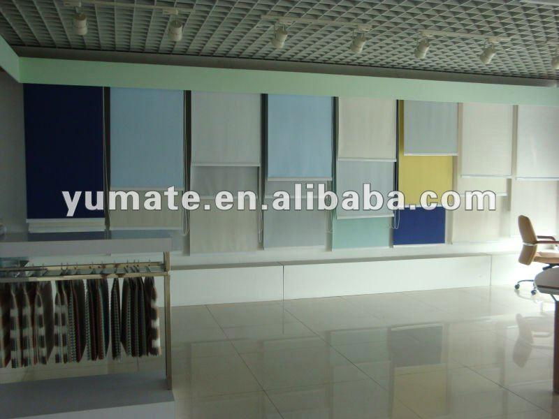 YUMA transparent and blackout roller blind fabrics 3