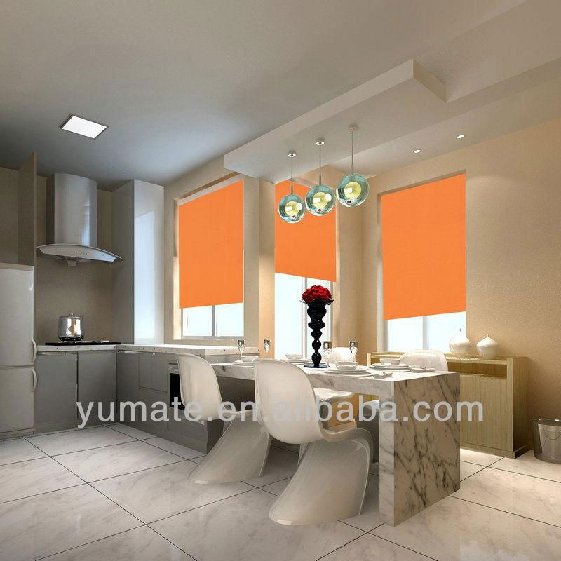 YUMA transparent and blackout roller blind fabrics 5