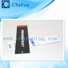 uhf paper apparel hang tag