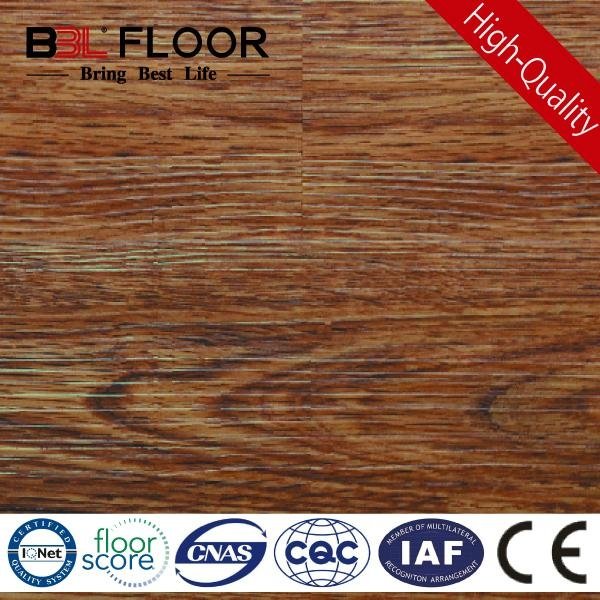 3mm Medium Wood Grain Antique Wood Texture Pvc Floor Tile 98166-1