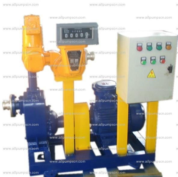 Self Priming Oil Pump (with control panel and flow meter) 2