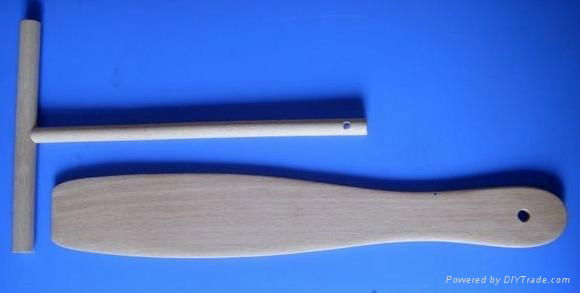 Wooden Crepe&Spatula for pan cake