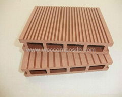 140x25mm WPC Hollow Decking