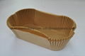 brown cake liner pizza box food packaging cupcake liner 