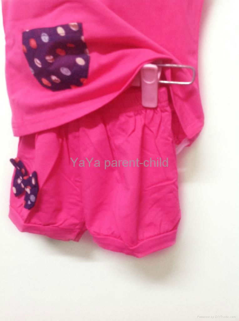 Children's wear shorts and T-shirts suit 3