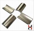 Special Strong Permanent NdFeB Arc Magnets