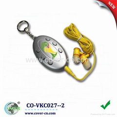 high quality music recording keychain with six buttons