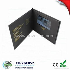 Novelty LCD Video Greeting Cards for Fair Display, Advertising