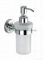 glass bottle soap dispenser bathroom liquid dispensers