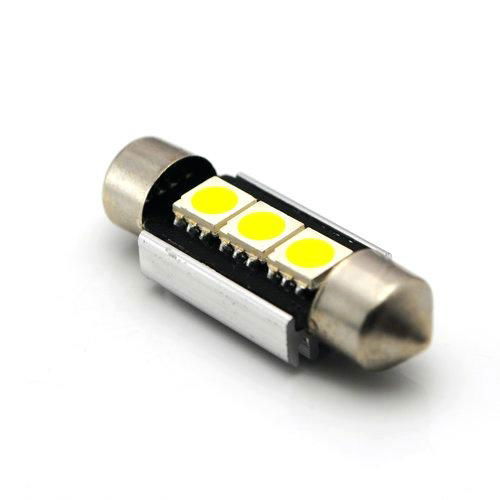 CANBUS 39MM festoon 3SMD5050 error free auto led light 2