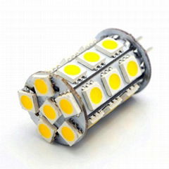 G4 bi pin led bulb 24SMD 5050 household led light 12V DC