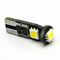 CANBUS T10 base 3SMD5050 error free auto led light