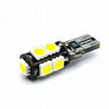 CANBUS T10 base 9SMD5050 error free auto led light 1