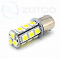 1156/1157 base 18SMD5050 auto led bulb