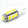 T10/W5W/194 13SM05050 auto led light 12V DC 1