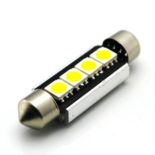 CANBUS 39mm festoon 4SMD5050 error free auto led lights