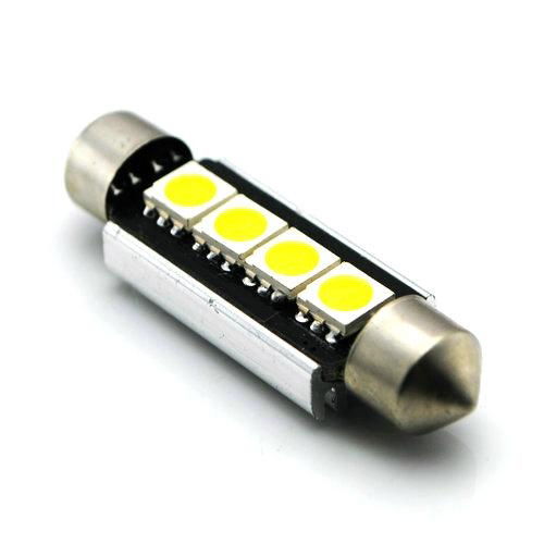 CANBUS 39mm festoon 4SMD5050 error free auto led lights 2