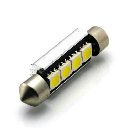 CANBUS 39mm festoon 4SMD5050 error free auto led lights 4