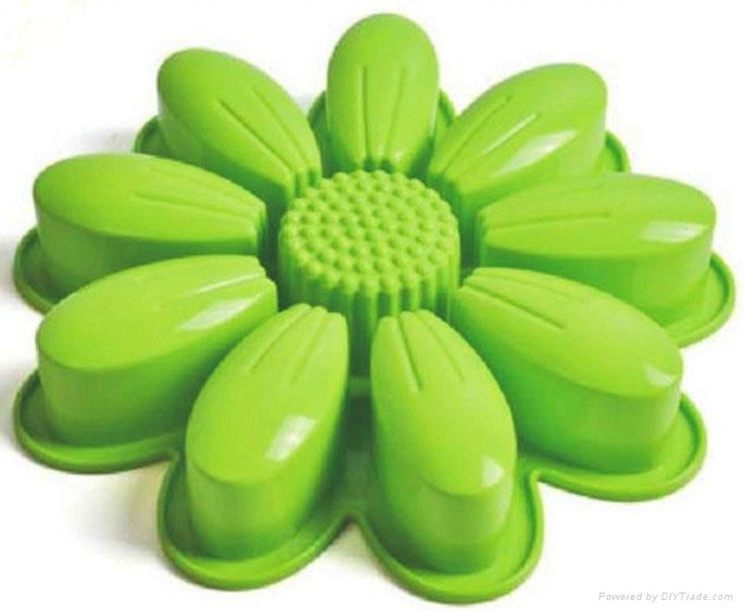  Silicone Sunflower Baking Pan