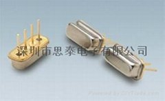315M SAW crystal gold plated factory