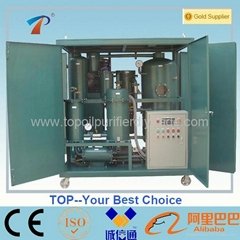 Vacuum Transformer Oil Filtration Machine Used Oil Regeneration Plant