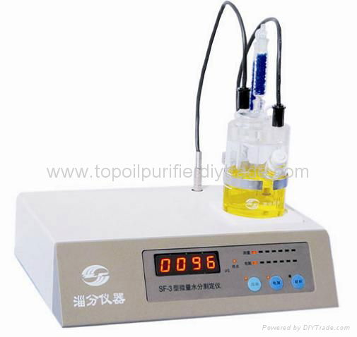 Water content tester moisture detector oil analyzer