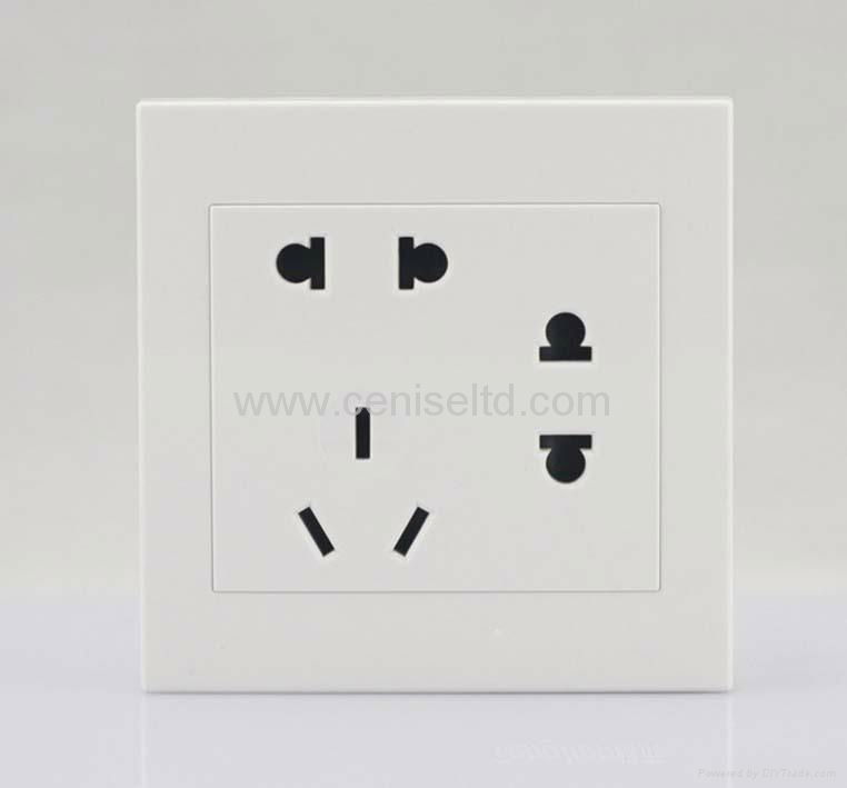 Good Quality Wall Switches Socket Blanc Series 3