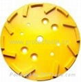 Floor grinding wheel for HTC machine