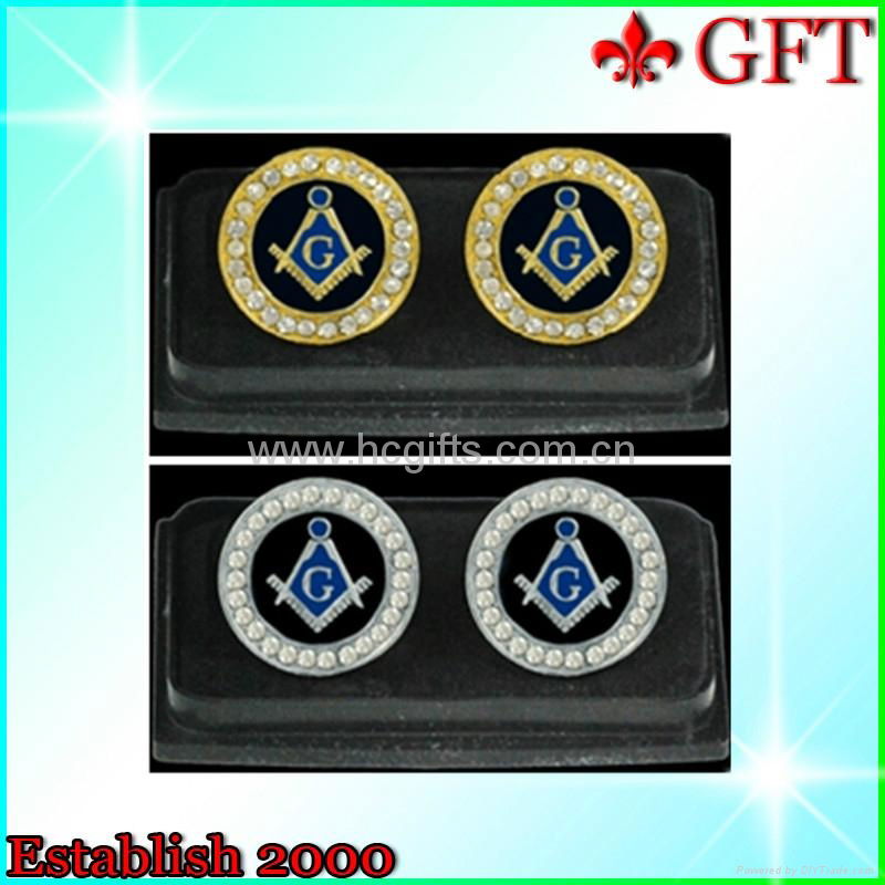 Custom Masonic Pin Car Badge GFT-CB0124 5