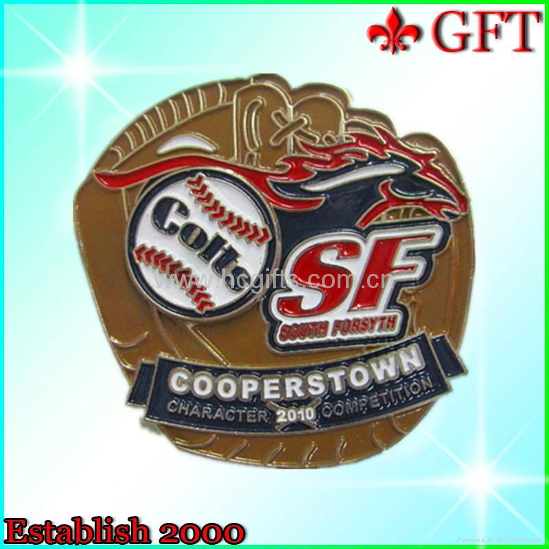 Baseball Lapel Pin soft enamel  badge  3