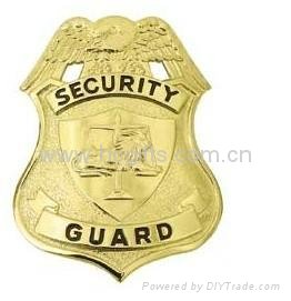 Police Badge soft enamel  badge  4