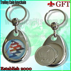 Metal Token Coin  keychain keyring 