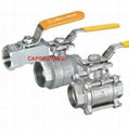 3 PCS Fording Floating Ball Valve (FFS)