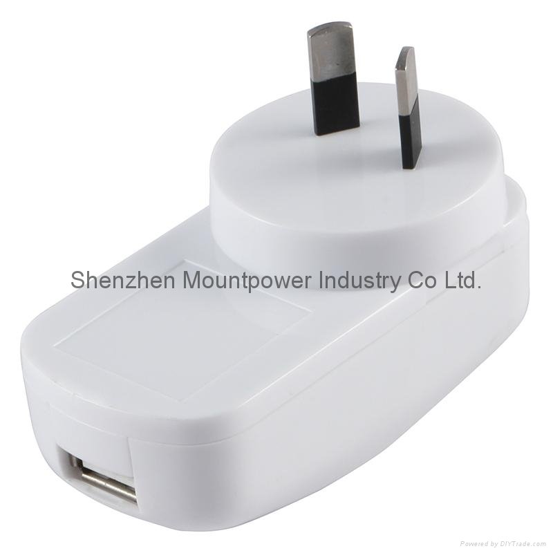 MTP051SA-0510B 5V1A Phone Charger For Australia and New Zealand Market 