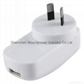 MTP051SA-0510B 5V1A Phone Charger For Australia and New Zealand Market  1