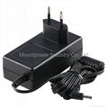 12V2A Europe Adapter CE GS approve for