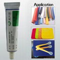 Silicone bonding adhesive at room temperature RTV