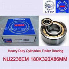 NSK Cylindrical Roller Bearings Heavy Duty NU2236EM NU2236E NJ2236EM