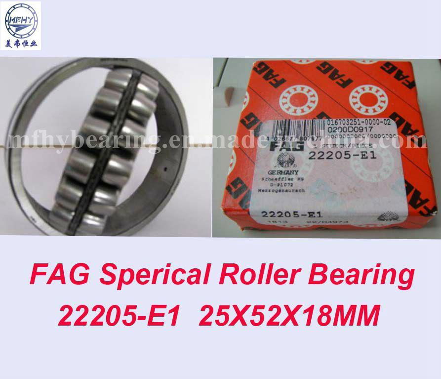 FAG Spherical Roller Bearings 22205-E1