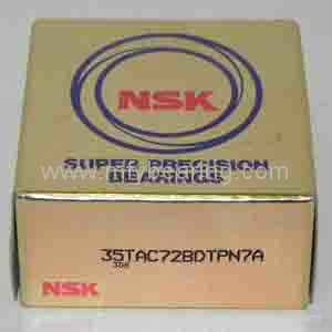 NSK Angular Contact Ball Bearing 35TAC72BDTPN7A Ball screw support bearings 2