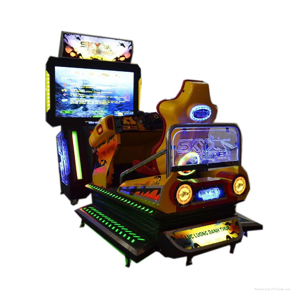 4D skytrooper shooting game machine 2