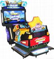 4D sonic racing game machine