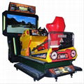 4D PAM racing game machine