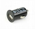 Mini 0.5A/1A/2.1A 12-24V USB Car Charger