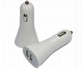 Suona 1A/2.1A 12-24V Dual USB Car Charger 4