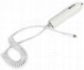 Iphone 5 Car Charger 2.1A Input12-24V 1