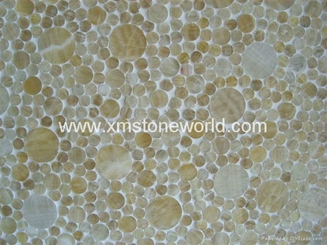  High Quality Penny Round Mosaic 4